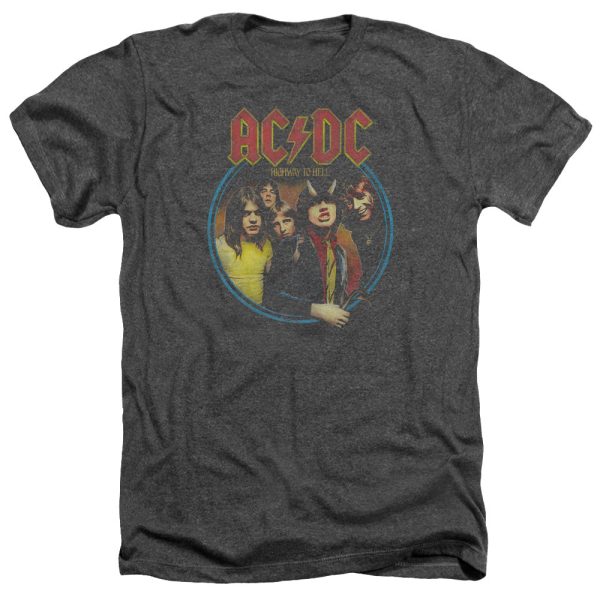 ACDC Shirt Highway to Hell Heather T-Shirt