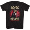 ACDC T-Shirt Christchurch New Zealand Summer Tour Black Tee