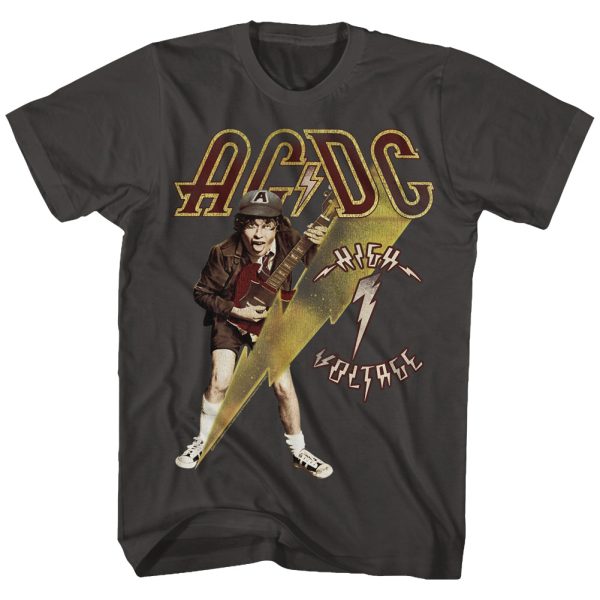 ACDC T-Shirt High Voltage Color Smoke Tee