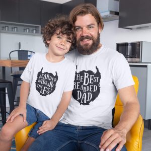 Family T-shirts Best Bearded Dad