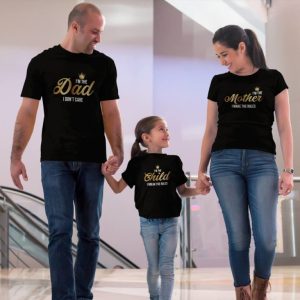 Family T-shirts Break the Rules