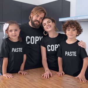 Family T-shirts Copy Paste