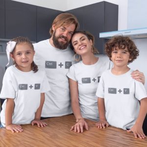 Family T-shirts Ctrl + C Ctrl +V