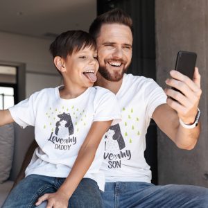 Family T-shirts Dad and Son