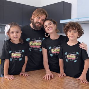 Family T-shirts Our Best Family