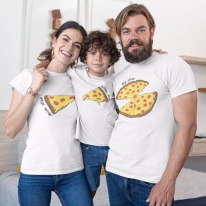 Family T-shirts Pizza Slices