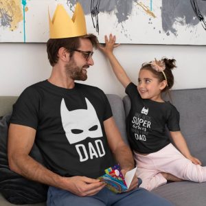 Family T-shirts Super Hero Dad