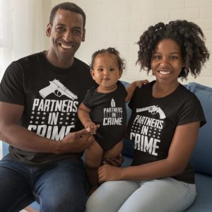 Family T-shirts with body Partners in Crime