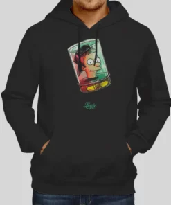 Head In A Jar Logic Futurama Hoodie 1