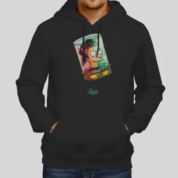 Head In A Jar Logic Futurama Hoodie