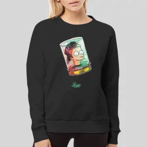 Head In A Jar Logic Futurama Hoodie 4