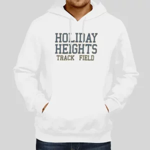 Heights Oatmeal Holiday Brand Hoodie