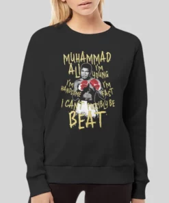 I Cant Possibly Be Beat Boxing Muhammad Ali Hoodie 2