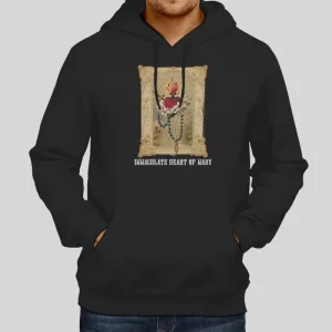 Immaculate Heart Of Mary Marian Catholic Hoodie