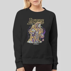 Inspired City Of Angels Warren Lotas Lakers Hoodie 4