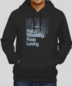 Inspired Glamour Kills Keep Breathing Keep Loving Hoodie 1