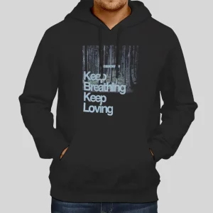 Inspired Glamour Kills Keep Breathing Keep Loving Hoodie 1