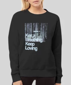 Inspired Glamour Kills Keep Breathing Keep Loving Hoodie 4