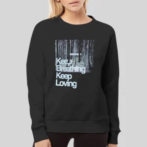 Inspired Glamour Kills Keep Breathing Keep Loving Hoodie 4