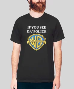 Inspired If You See Da Police Warn A Brother Hoodie 4