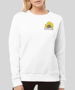 Inspired Live A Little Sunflower Hoodie 3
