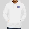 Inspired Logic Space Hoodie White Merch