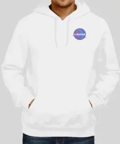 Inspired Logic Space Hoodie White Merch 1