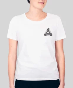 Inspired Palace Tri Line Hoodie White Merch 3