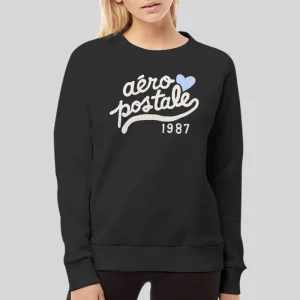 Inspired Vintage 1987 Blue Aeropostale Hoodie 3