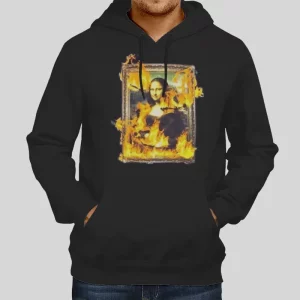 Inspired Vintage Burn Again Pleasures Mona Lisa Hoodie Back 1