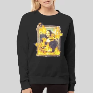 Inspired Vintage Burn Again Pleasures Mona Lisa Hoodie Back 4