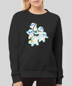 Inspired Vintage Squirtle Squad Hoodie 4