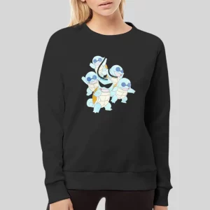 Inspired Vintage Squirtle Squad Hoodie 4