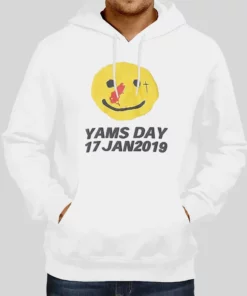 Inspired Vlone Friends Bloody Smiley Bloody Face Hoodie 1