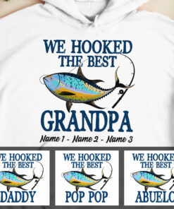 Personalized Fishing Dad Hoodie 1