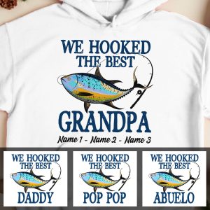 Personalized Fishing Dad  Hoodie