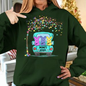 Personalized Grandma Peeps Easter Hoodie 3