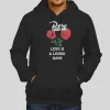 Rose Flower Patta Love Is a Losing Game Hoodie