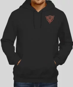 Rose Flower Spitfire Perennial Hoodie 1