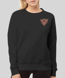 Rose Flower Spitfire Perennial Hoodie 4