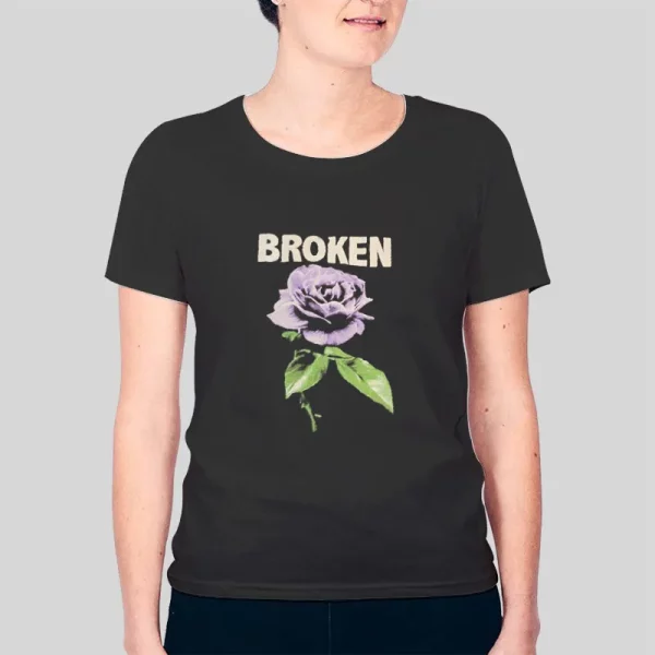 Rose Flowers Broken Promises Hoodie