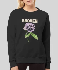 Rose Flowers Broken Promises Hoodie 4