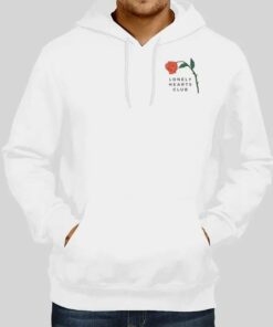 Rose Flowers Lonely Hearts Club Hoodie 1