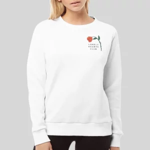 Rose Flowers Lonely Hearts Club Hoodie 3