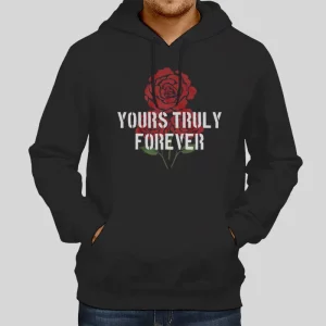 Rose Yours Truly Purple Hoodie