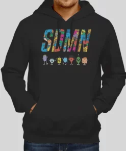 SDMN X Mr Men Character Sidemen Hoodie 1