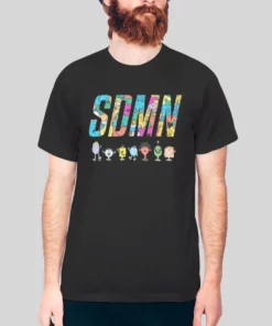 SDMN X Mr Men Character Sidemen Hoodie 2