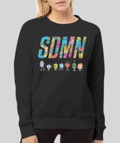 SDMN X Mr Men Character Sidemen Hoodie 4