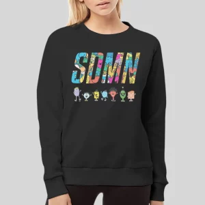 SDMN X Mr Men Character Sidemen Hoodie 4