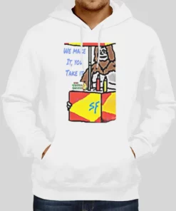 Sassy Foods the Big Lez Sasquatch Trippa Snippa Hoodie 1